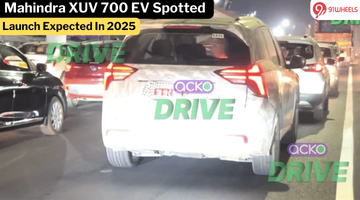 Mahindra XUV 700 EV Spotted, Launch Expected In 2025 Mahindra XUV 700 EV Spotted, Launch Expected In 2025