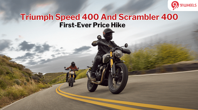 Triumph Speed 400 & Scrambler 400 X Get Their First Price Hike: Details