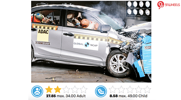 Honda Amaze Crash Test