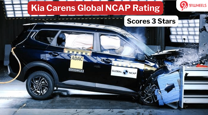 Kia Carens Earns 3 Stars In Latest Global NCAP Crash Tests