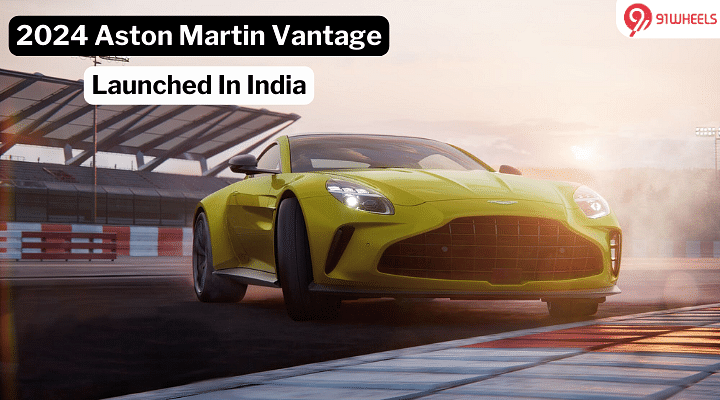 2024 Aston Martin Vantage Launched In India - Priced At Rs 3.99 Crore