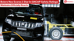 Mahindra Reacts To Bolero Neo Scoring 1 Star Global NCAP Safety Rating