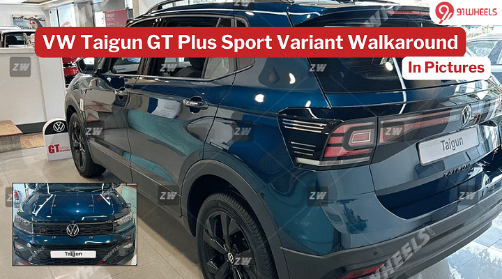 Volkswagen Taigun GT Plus Sport Variant Walkaround: In Pictures