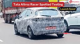 Tata Altroz Racer Spied Again As Launch Approaches Fast