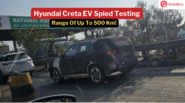 Upcoming Hyundai Creta EV Spied Testing; Upto 500 Km Of Range Upcoming Hyundai Creta EV Spied Testing; Upto 500 Km Of Range