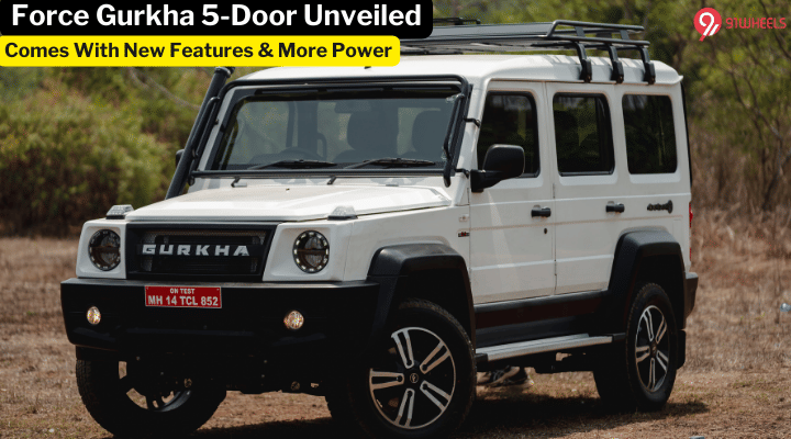 Force Gurkha 5-Door Revealed, Gets New Features & More Powerful Engine Force Gurkha 5-Door Revealed, Gets New Features & More Powerful Engine