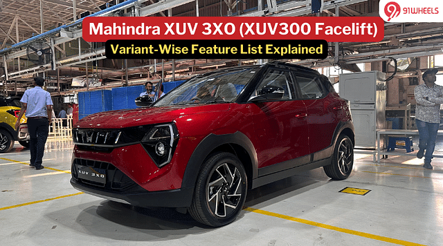 Mahindra XUV 3XO (XUV300 Facelift): Variant-Wise Features Explained