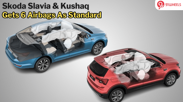 Skoda Slavia & Kushaq Gets Six Airbags As Standard - Details!