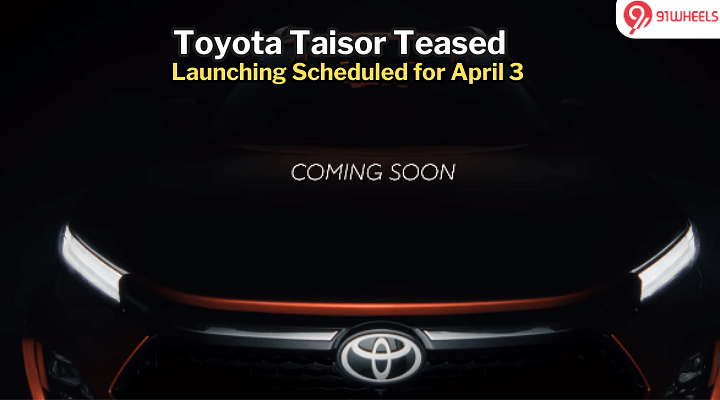 2024 Toyota Taisor Officially Teased Ahead Of April 3 Launch: Coming Soon