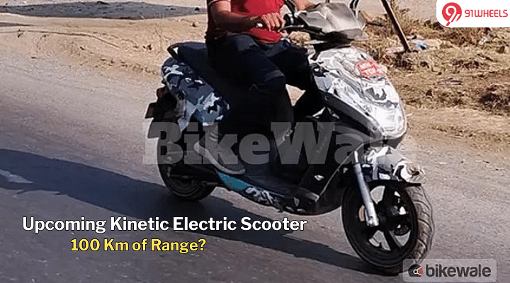 Mysterious Kinetic Electric Scooter Spotted On Endurance Test