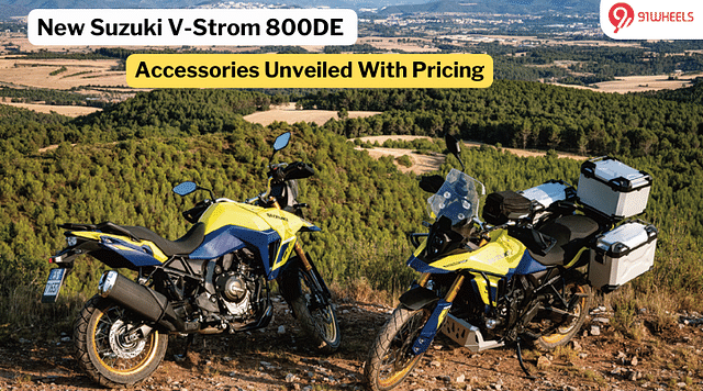 Suzuki V-Strom 800DE Accessory List Officially Unveiled - Check Prices!