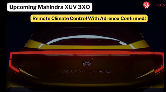 Mahindra XUV 3XO To Feature Connected Car Tech - Launch Soon