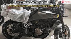 Husqvarna Svartpilen 401 Hits Dealerships With Apollo Tramplr XR Tyres - See Images