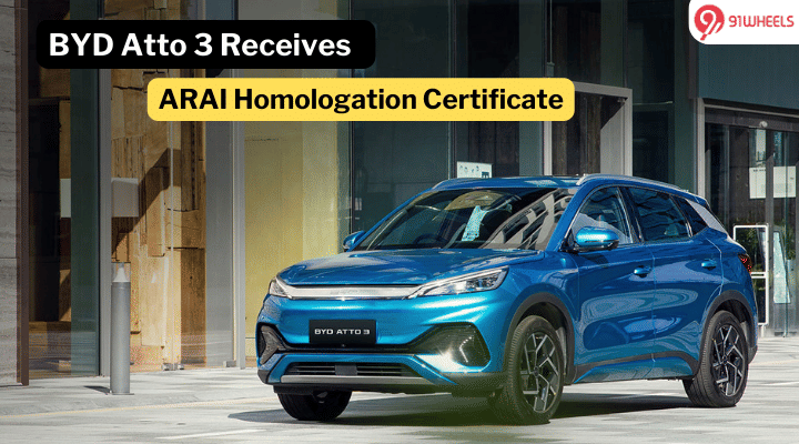 BYD Atto 3 Receives ARAI Homologation: Faster Deliveries Expected! BYD Atto 3 Receives ARAI Homologation: Faster Deliveries Expected!