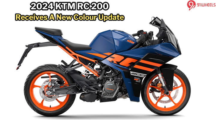 2024 KTM RC 200 Updated With A New Colour Option In India - Details