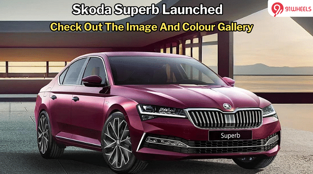Skoda Superb Launched – Check Out The Image And Colour Gallery Here