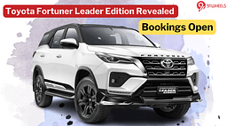 Toyota Fortuner Leader Edition Revealed - Available In 4X2 Only!