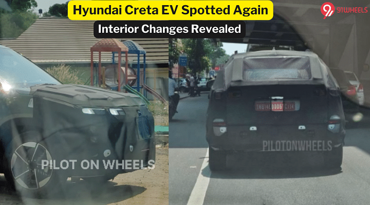 Hyundai Creta EV Spotted, Will Get New Steering & Interior Changes