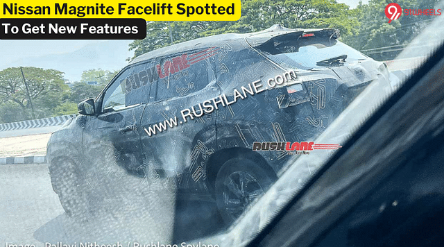 Nissan Magnite Facelift Spotted On Test, To Get New Features