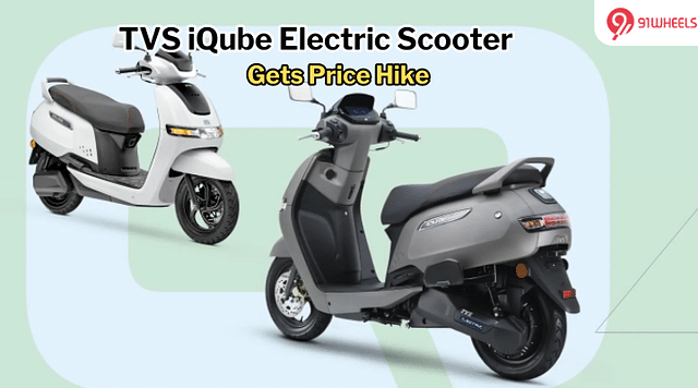 TVS iQube Electric Scooter Gets Price Increase: How Much More Now?