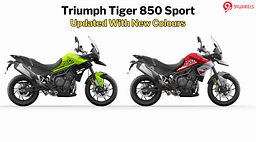 Triumph Tiger 850 Sport Now Available In Two New Dual-Tone Colours