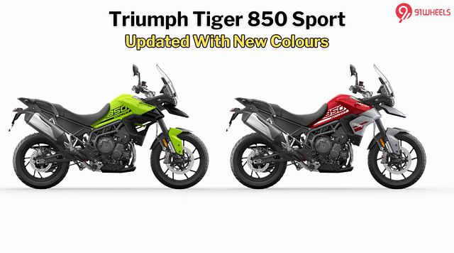 Triumph Tiger 850 Sport Now Available In Two New Dual-Tone Colours