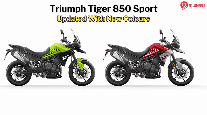 Triumph Tiger 850 Sport Now Available In Two New Dual-Tone Colours