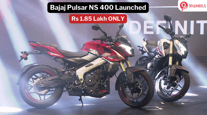 Bajaj Pulsar NS400Z Launched at Rs 1.85 Lakh - Most Powerful Pulsar Ever! Bajaj Pulsar NS400Z Launched at Rs 1.85 Lakh - Most Powerful Pulsar Ever!