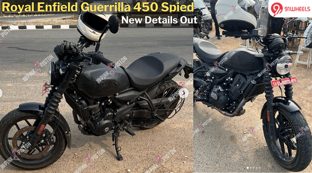 Royal Enfield Guerrilla 450 Spotted Closely In Production-Ready Form