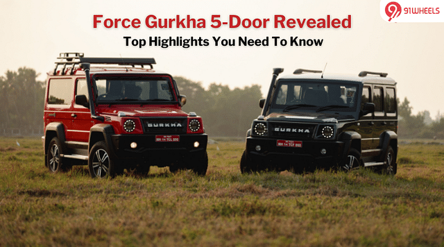2024 Force Gurkha 5 Door: Top Highlights You Need To Know