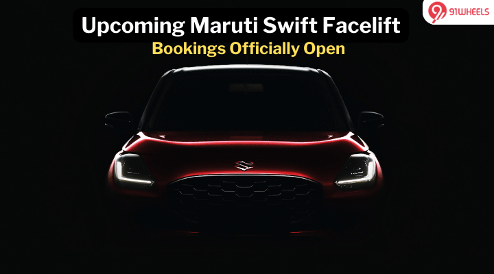 2024 Maruti Swift Facelift Bookings Open At Rs. 11k; Launch Next Week 2024 Maruti Swift Facelift Bookings Open At Rs. 11k; Launch Next Week