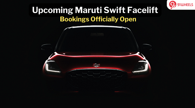 2024 Maruti Swift Facelift Bookings Open At Rs. 11k; Launch Next Week
