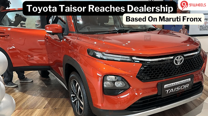 Toyota Taisor Reaches Dealerships: Check Images Here!