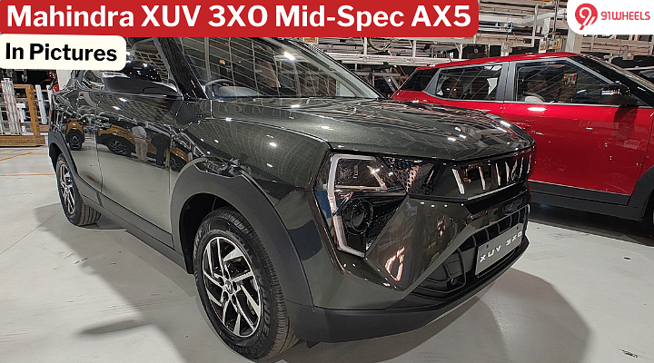 Mahindra XUV 3XO Mid-Spec AX5 Variant Walkaround: In Pictures
