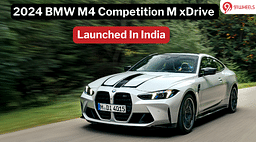 2024 BMW M4 Competition M xDrive Launched At Rs 1.53 Crore