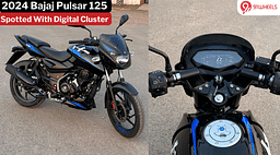 2024 Bajaj Pulsar 125 With Digital Instrument Console Spotted - See Images!