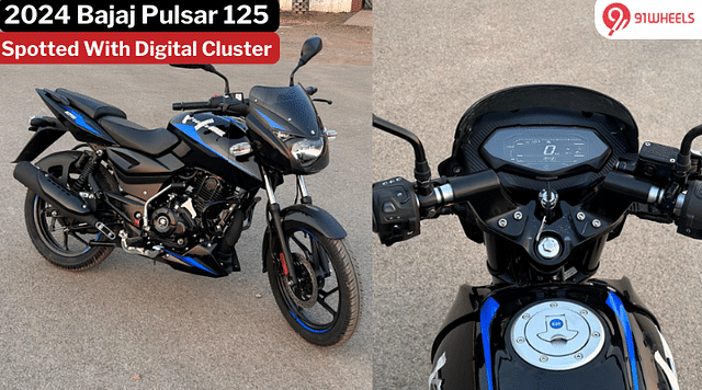 2024 Bajaj Pulsar 125 With Digital Instrument Console Spotted - See Images!