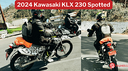 Kawasaki KLX 230 Road Legal Version Spotted On Test - India Launch Soon?