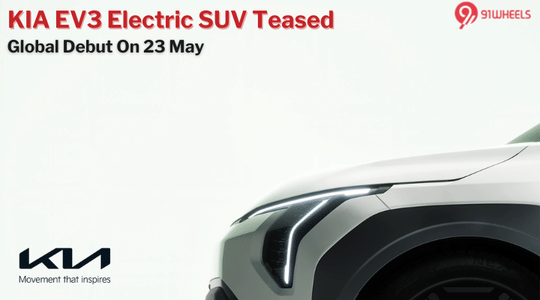 KIA EV3 Electric SUV Officially Teased, Global Debut On 23 May KIA EV3 Electric SUV Officially Teased, Global Debut On 23 May