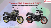 Yamaha FZ-S Fi Version 4.0 DLX Now Gets 2 New Colour Options! Yamaha FZ-S Fi Version 4.0 DLX Now Gets 2 New Colour Options!