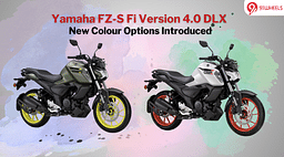 Yamaha FZ-S Fi Version 4.0 DLX Now Gets 2 New Colour Options!