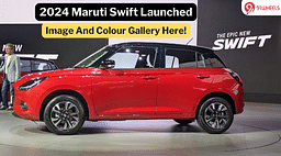 2024 Maruti Swift Launched – Check Out The Image And Colour Gallery Here