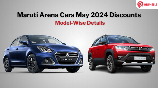 Maruti Arena Cars May 2024 Discounts: Maruti Swift, Brezza, & More