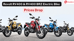 Revolt RV400 And RV400 BRZ Prices Drop By Rs 5,000 - More Benefits Included