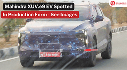 Mahindra XUV e9 Spotted In Production Form: What To Expect?