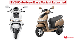 TVS iQube With 2.2 kWh Battery Launched At Rs 94,999 - New Base Variant
