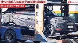 This Is How Your Alcazar Facelift Will Look Like! New Spy Shots Emerge