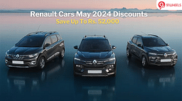 Renault Kwid, Kiger, & Triber May '24 Discounts: Savings Of Up To Rs. 52k
