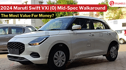 2024 Maruti Swift VXi (O) Walkaround In Pictures: Check Images
