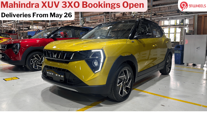 Mahindra 3XO Bookings Now Open; Deliveries From May 26 Mahindra 3XO Bookings Now Open; Deliveries From May 26